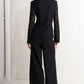 SHADOW GLAM WOVEN LACE BLAZER