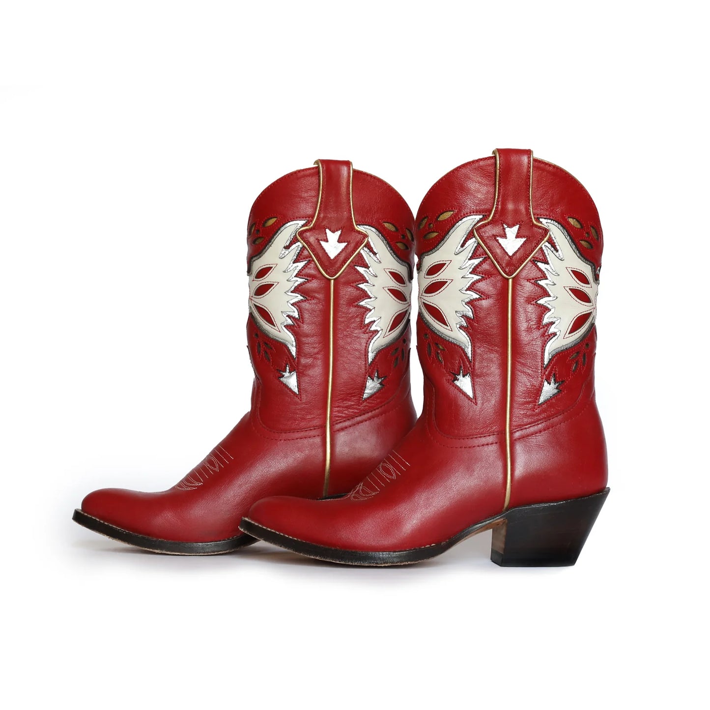 Thunderbird Red Women's Cowboy Boots by Fraulein