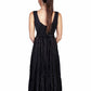 Women's Scully Lace-Up Front Dress in Black #HC118