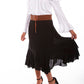 HC439-BLK black skirt outfit preview