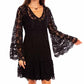 HC557-BLK Black Lace Dress