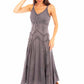 HC62-GRY Grey Midi Dress
