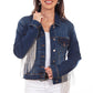 HC792-DEN Denim Jacket with Fringe