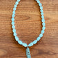 Fresh Water Pearl & Feather Necklace- Amy Kaplan for Bourbon Cowgirl