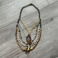 Arrowhead Necklace 4 Strand by Amy Kaplan