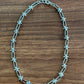 Silver Barbed Wire Necklace by Michele Busch