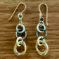 Mixed Metal Circles Earrings by Michele Busch