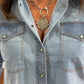 Horse with Horseshoe Coin in Bezel Chain Necklace