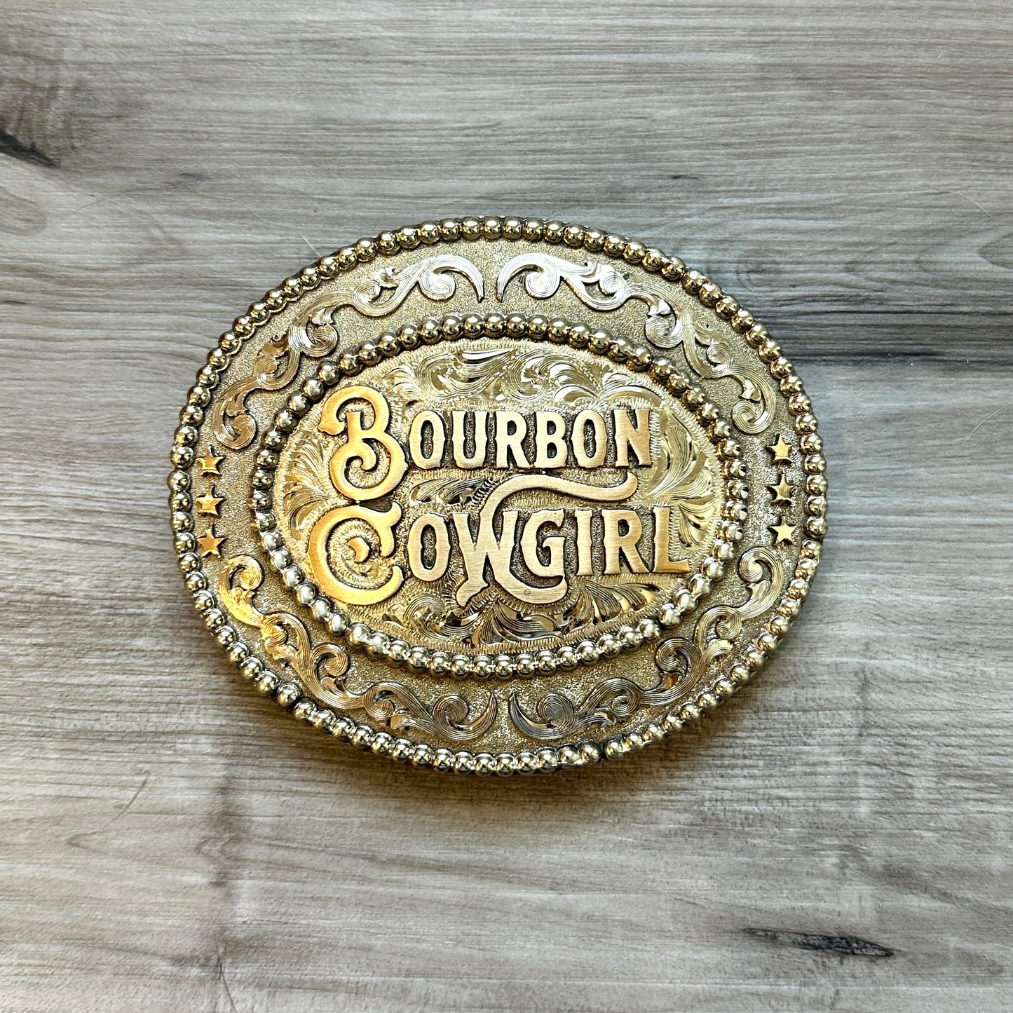 BourbonCowgirl Silver Buckle by Molly's Silver