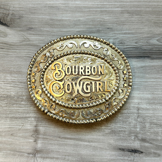 BourbonCowgirl Silver Buckle by Molly's Silver