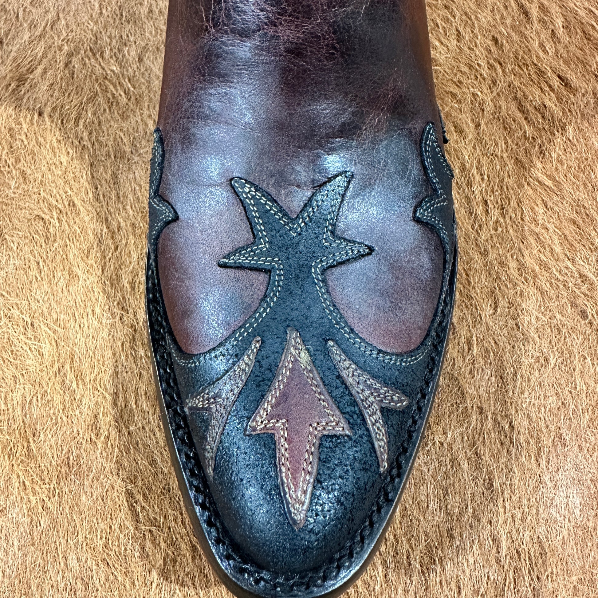 Close-up of a cowboy boot toe, IMG_1687_2