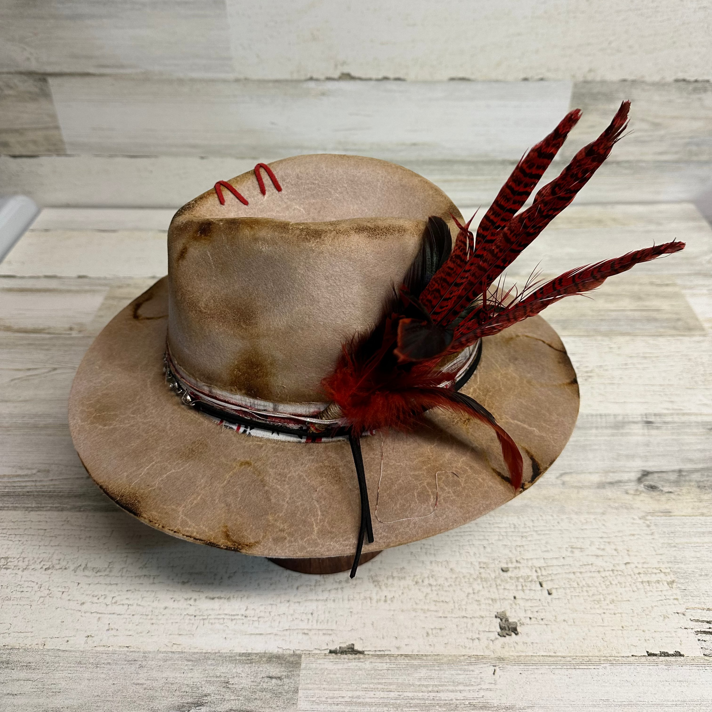 Southern & Slow Tan Custom Cowgirl Hat  by Calamity Anne