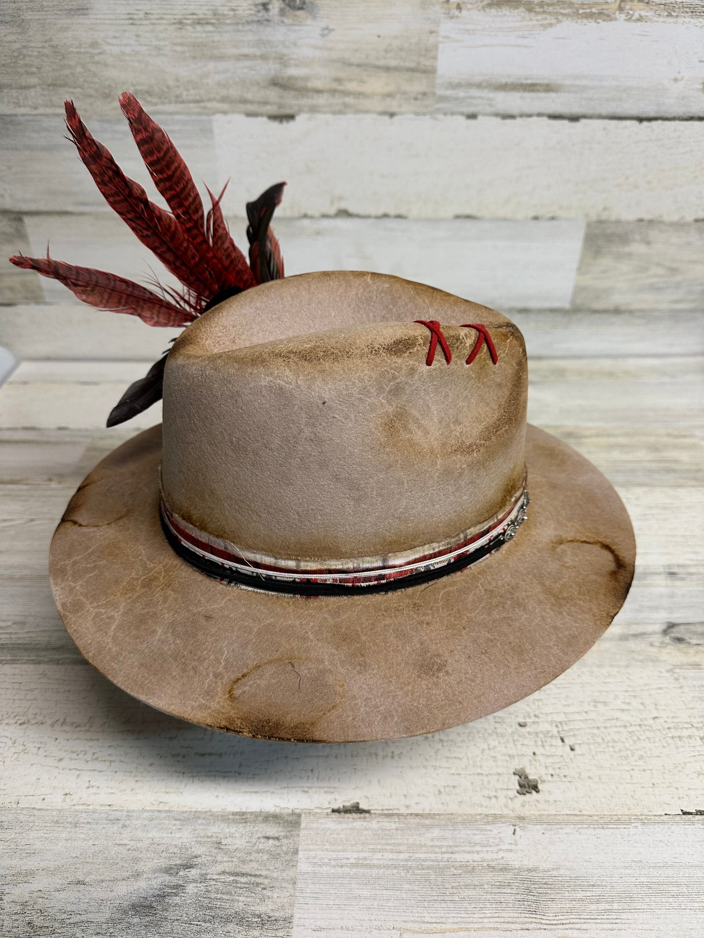 Southern & Slow Tan Custom Cowgirl Hat  by Calamity Anne