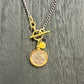 Authentic Buffalo Nickel Coin Necklace in Silver