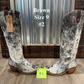 Kendra Brown Cowhide Tall  Boots | Pelo Granizo by Liberty Black