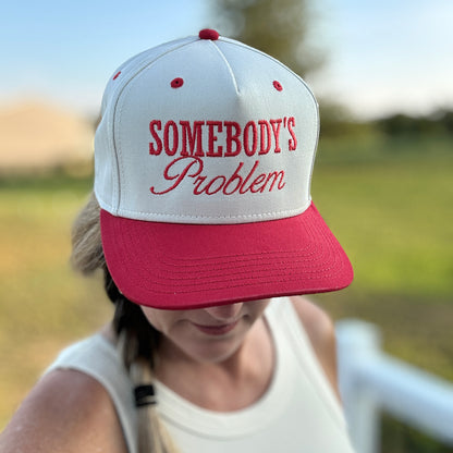 Somebody's Problem Snapback Hat