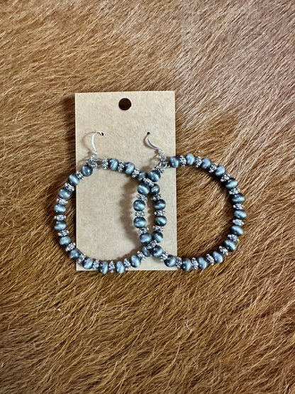 Beaded hoop earrings, IMG_4298_2