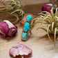 3-Stone Sonoran Turquoise Sterling Silver Ring – Adjustable