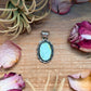 Palomino Turquoise Sterling Silver Pendant – Oval