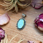 Palomino Turquoise Sterling Silver Pendant – Oval
