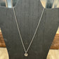 Sheriff Cutie Sterling Silver Badge Necklace
