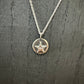 Sheriff Cutie Sterling Silver Badge Necklace