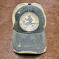 Distressed baseball cap with Bourbon Cowgirl patch.