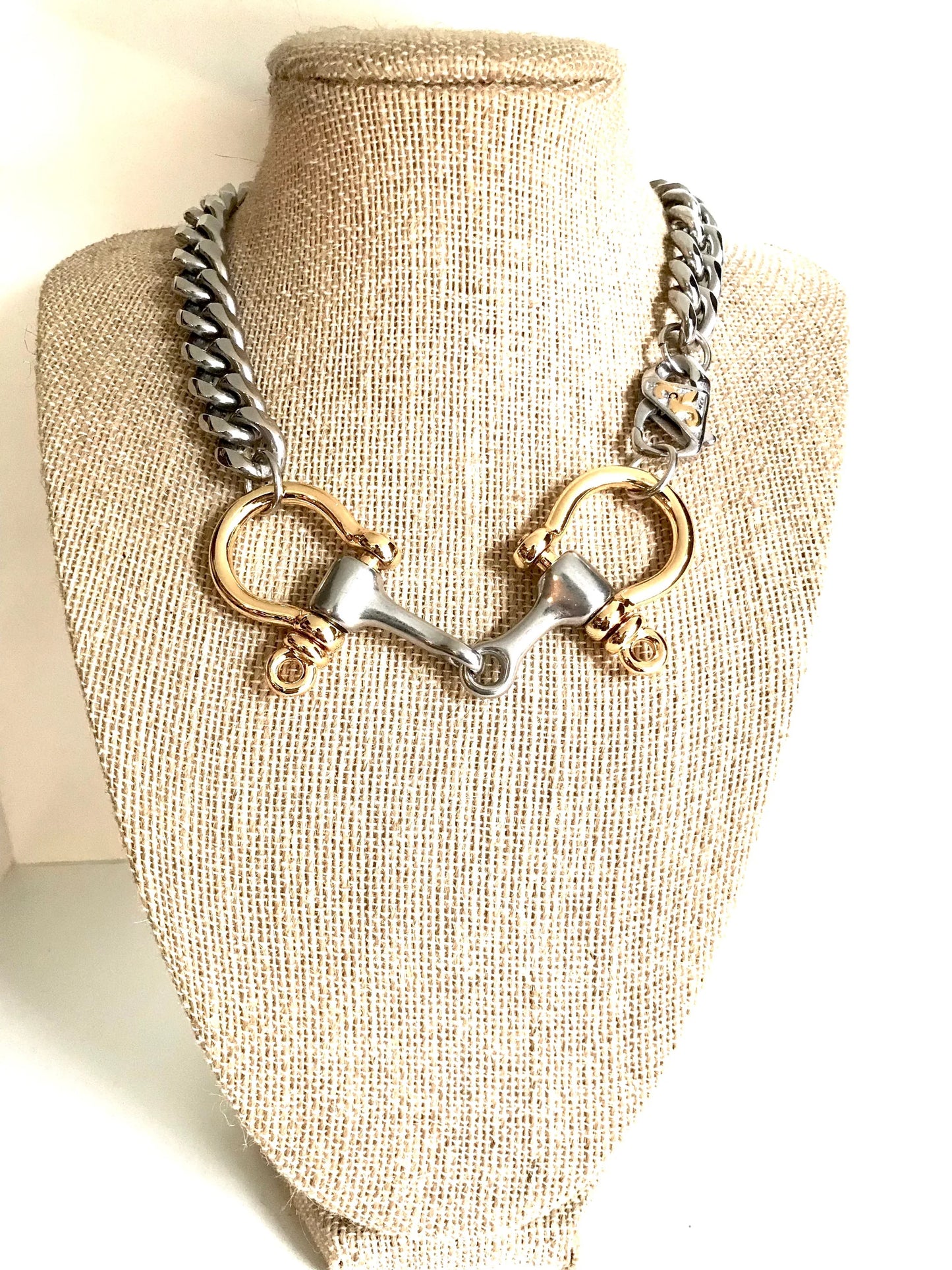 Dorada Bit Necklace Silver by AtelierCG