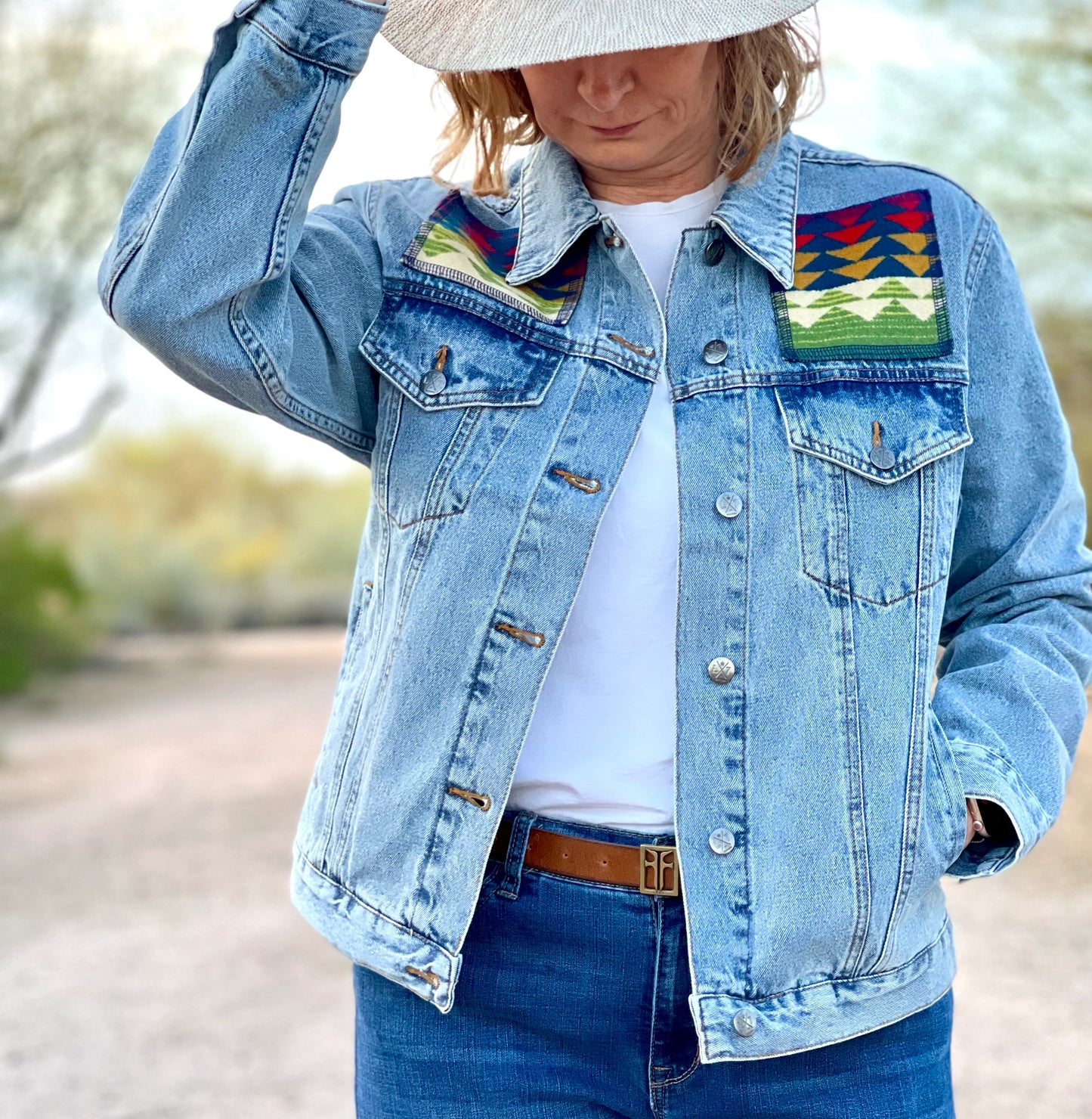 Century Harding Pendleton Denim Jacket by L7 Designs