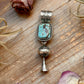 Sterling Silver Blue Dream Turquoise Blossom Pendant –  Handmade by Artist Jason Ogg
