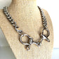 Dorada Bit Necklace Silver by AtelierCG
