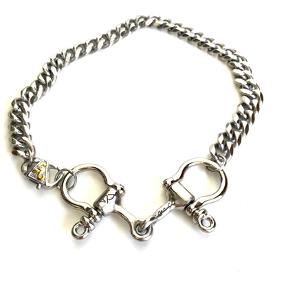 Dorada Bit Necklace Silver by AtelierCG