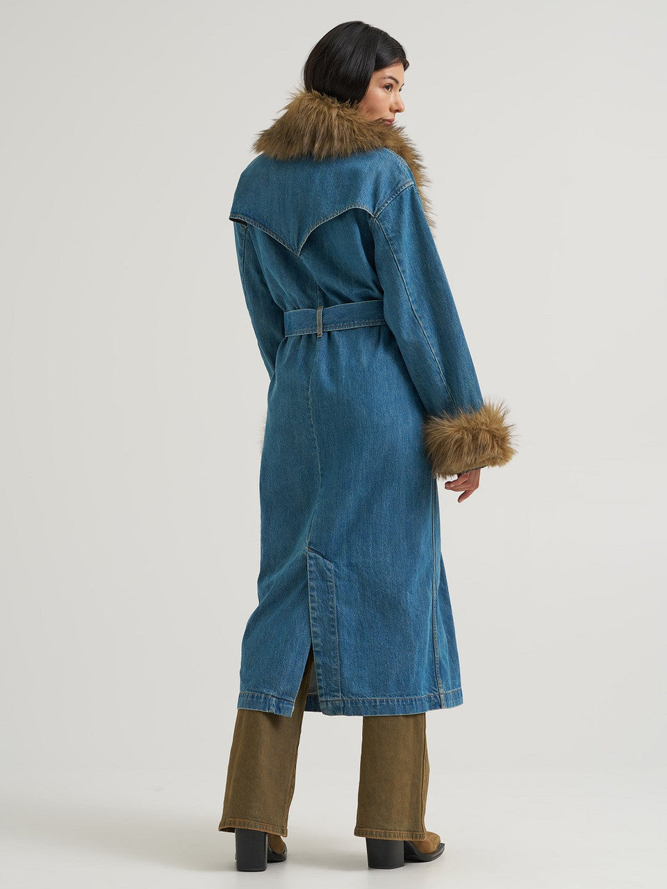 Wrangler Lainey Wilson Penny Lainey Denim Trench Coat