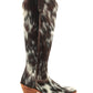 Kendra Brown Cowhide Tall  Boots | Pelo Granizo by Liberty Black