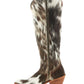 Kendra Brown Cowhide Tall  Boots | Pelo Granizo by Liberty Black
