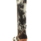 Kendra Brown Cowhide Tall  Boots | Pelo Granizo by Liberty Black