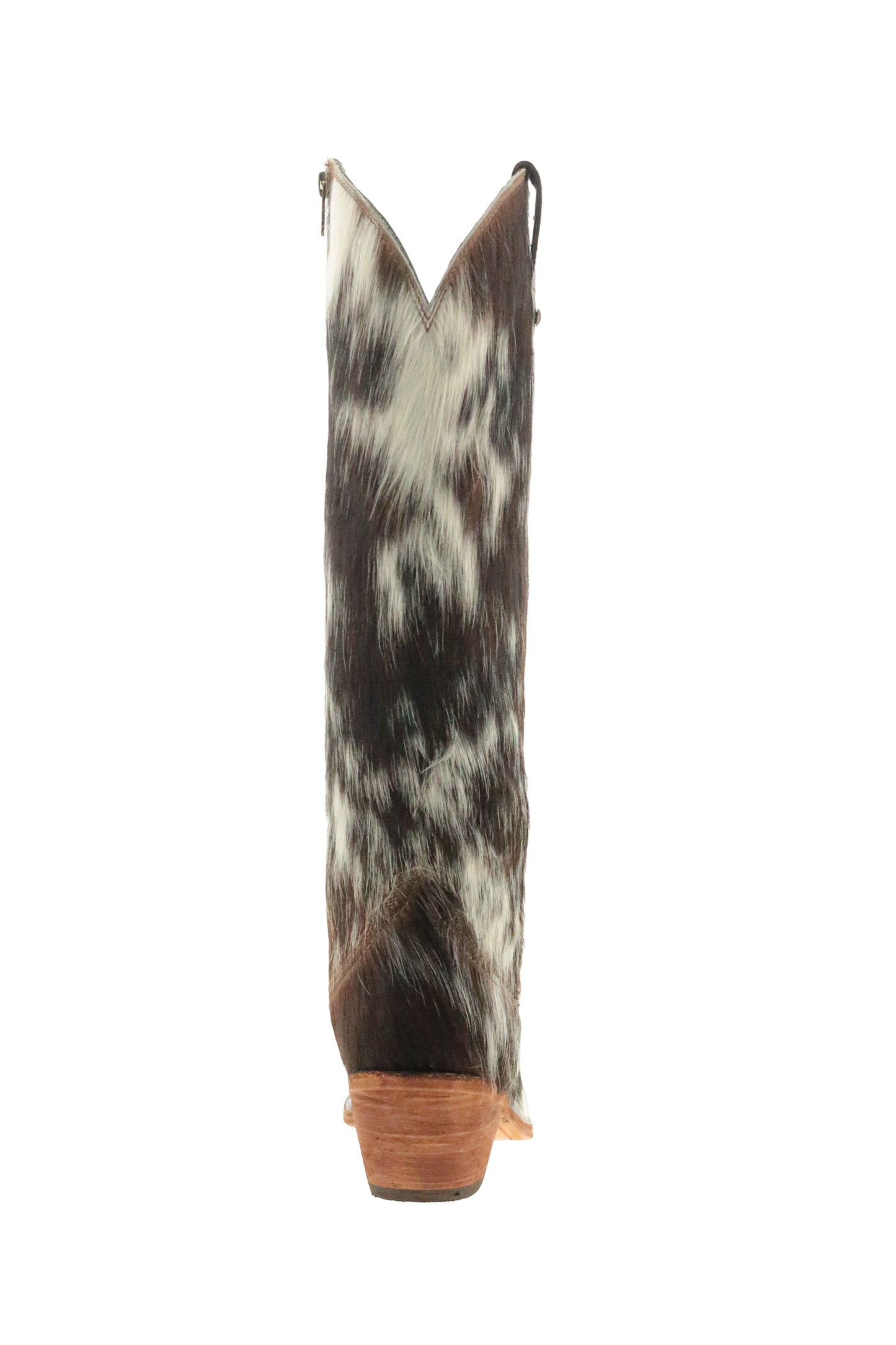 Kendra Brown Cowhide Tall  Boots | Pelo Granizo by Liberty Black