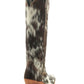 Kendra Brown Cowhide Tall  Boots | Pelo Granizo by Liberty Black