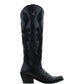Mina Mossil Negro Cowgirl Boots by Liberty Black
