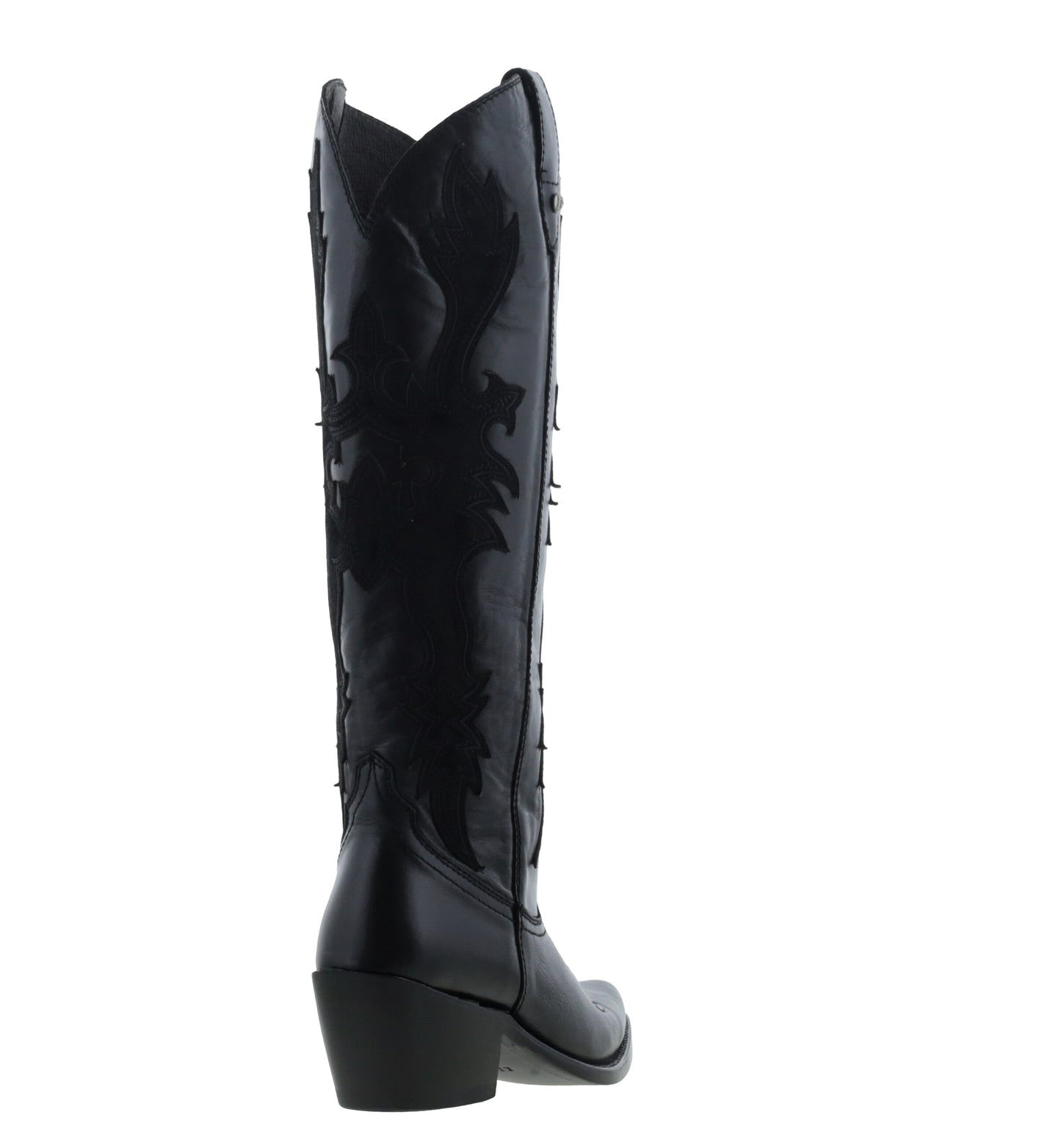 Mina Mossil Negro Cowgirl Boots by Liberty Black