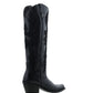 Mina Mossil Negro Cowgirl Boots by Liberty Black