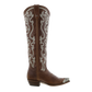 Lulu Mossil Tan Cowgirl Boots by Liberty Black