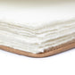 Close-up of LJ164 journal pages, showing paper and leather binding.