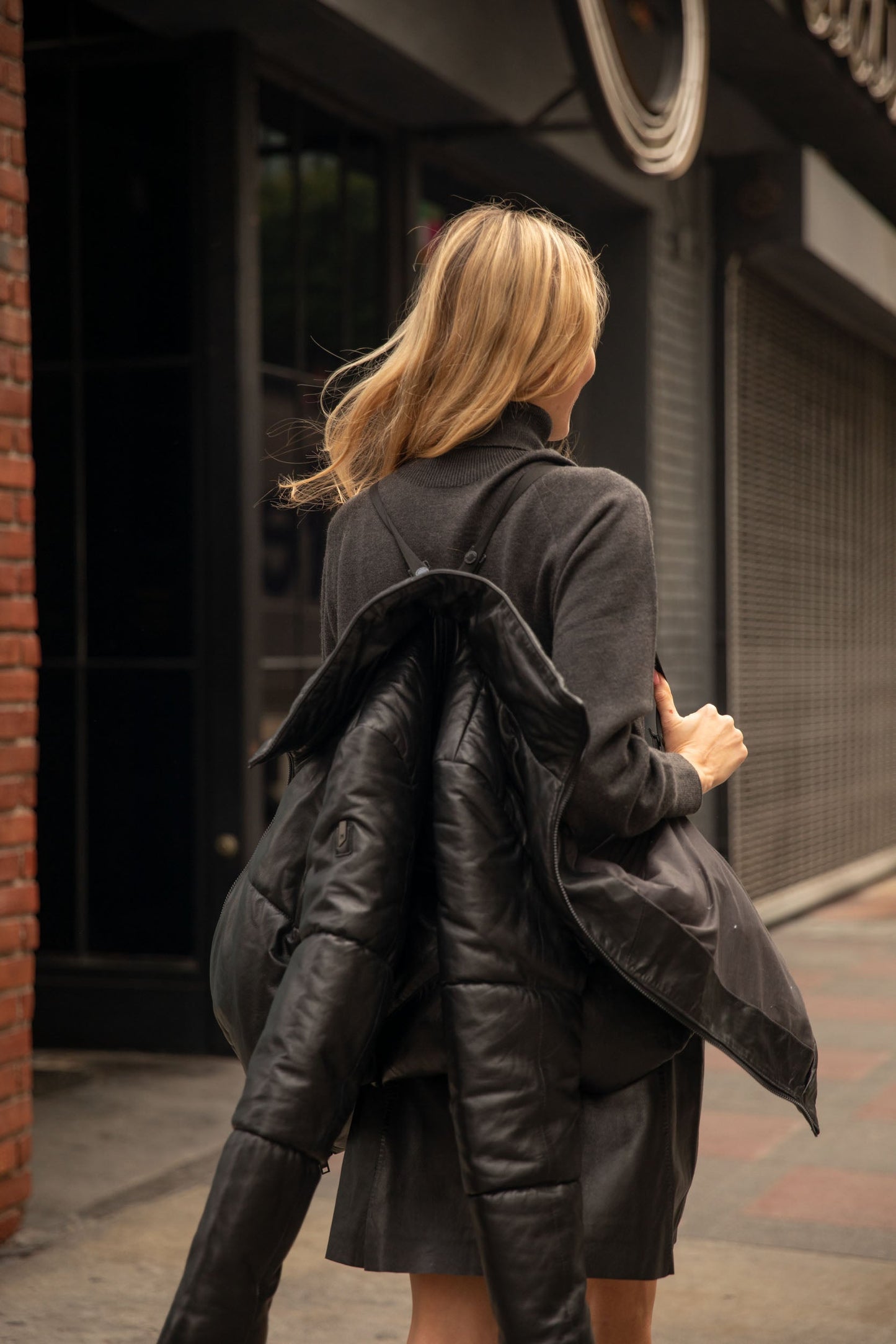 Robin CF Leather Jacket