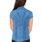 PSL-066-DBL-bk blue denim shirt back view