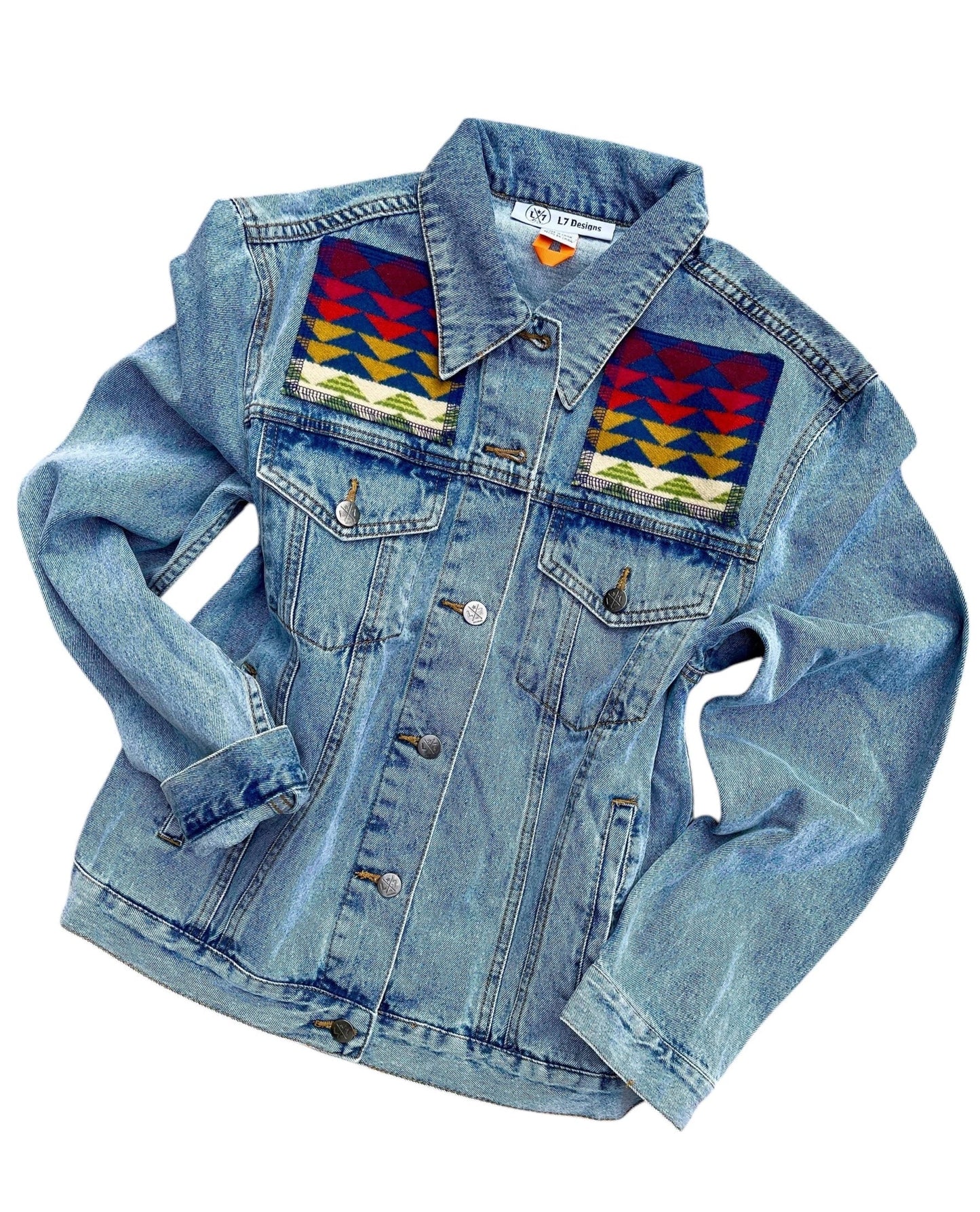 Century Harding Pendleton Denim Jacket by L7 Designs