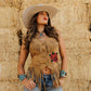 Wild Rose Fringe Vest by Rodeo Quincy