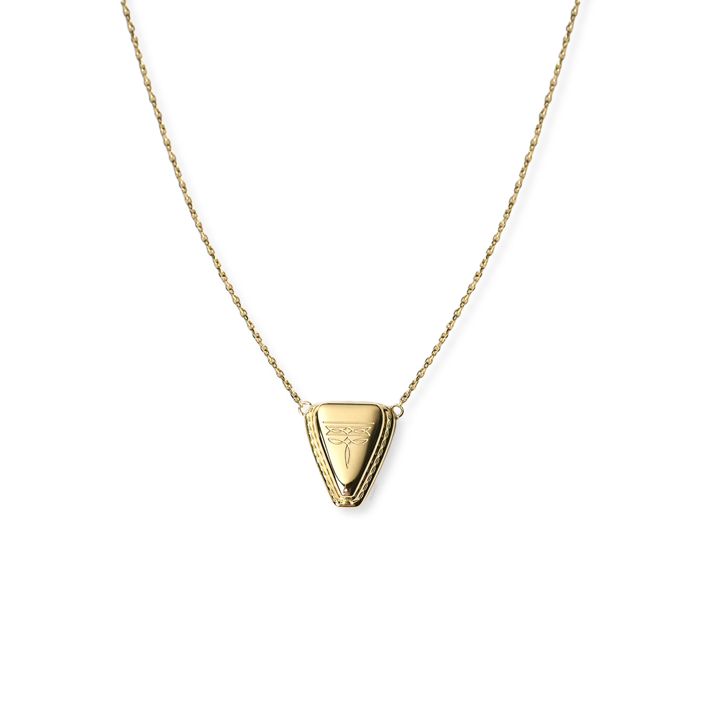 Kendall Snip Toe Necklace in Gold or Silver by Spurwest