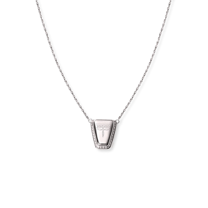 Dallas Square Toe Boot Necklace in Gold or Silver by Spurwest