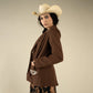 The Eleanor Relaxed Western Blazer in Oakroom by Sendero Provisions